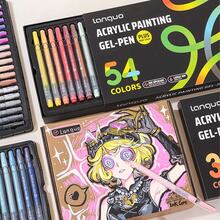 Conjunto de 36/54/72/90 Canetas Neutras - Tamanhos de Ponta Variados (1mm), Inclui Canetas Esferográficas, Canetas Finas, Marcadores Fluorescentes, Marcadores. Cores Vibrantes, Escrita Suave, Ideal para Escrita Colorida, Esboços, Destaque, Anotações de Estudantes, Artesanato, Uso Comercial