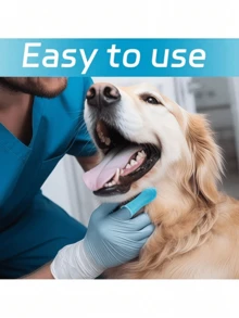 Soft Silicone Cat/Dog Finger Toothbrush, Suitable For Cleaning Teeth, Random Style - Multicolor - View 3