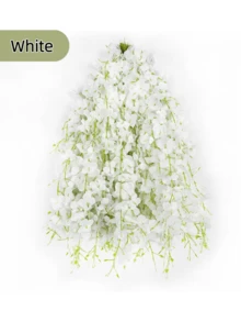 Nejlue Artificial Flowers/Plants1111 Home & Living 10/30/50pcs Artificial Wisteria Flower Garland, Silk Wisteria Flower Vine, Suitable For Home Decor, Room Decor, Wall Decor, Wedding Decor, Dining Table Decor, Party Decor, Birthday Decor, Bedroom Decor, Garden Decor, Indoor & Outdoor Decor, Spring Decor, Valentine's Day Decor - Multicolor - View 8