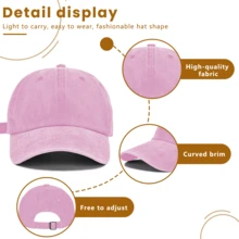 Its Okay To Feel All The Feels Mental Health Cap Suitable For Both Men And Women Unisex Baseball Cap, Retro Washed Hat, Outdoor Style, NBA Licensed Factory Custom Design. - Color 10 - View 5