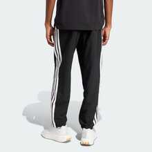 Quần jogger kẻ sọc tối giản Adidas ESSENTIALS, unisex, màu đen - màu đen - Xem 3