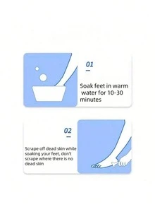 Stainless Steel Foot File - Dead Skin Remover, Pedicure And Foot Care Tool, Foot Therapy And Foot Care Tool - Multicolor - View 5