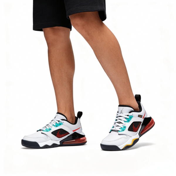 Nike Jordan Mars 皮革 舒適百搭 防滑減震 低筒 兒童籃球鞋