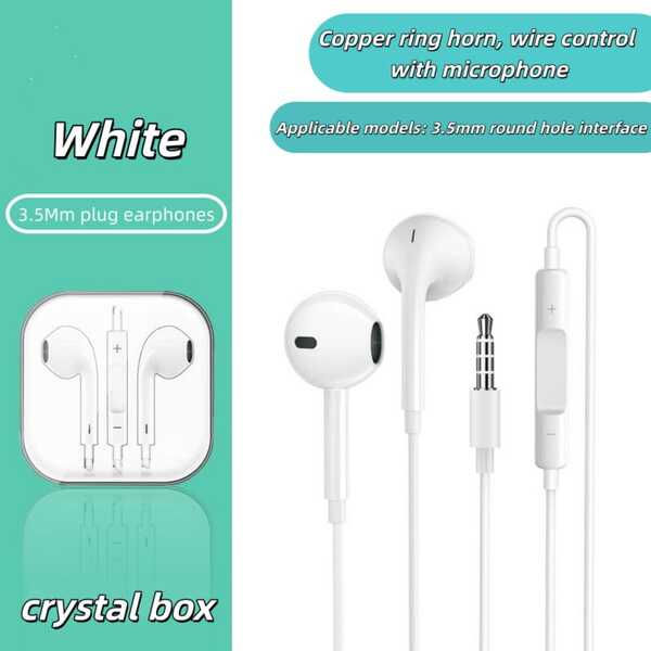 In-Ear Earbuds Earphones Headphones Compatible With Iphone Pro/14/13/12/11/X/8/7/6plus/12pro Max/ Wired Earbuds,Lightning Connector Wired Headphones,3.5mm Jack Wired Earphones - Compatible With Mobile Phones, Computers, Laptops,Most 3.5mm Jack Devices,Type-C In-Ear Headphones | Noise Isolation, Stereo Sound, Volume Control, Compatible With IPhone 15/16plus/17ari/16pro Max, And Most USB-C Devices, Gaming Headset For Mobile And PC