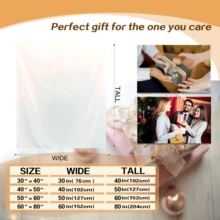 Sunflower And Cross Pattern Blanket With Religious Inscriptions - A Christian Religious-Themed Wool Blanket Suitable For Home Décor, Sofas, Beds, Or As A Gift - Black And Yellow Sunflower Patter - White - View 8