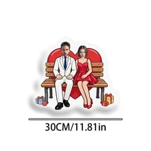 1个个性化抱枕 - 可定制图案，双人款。独特透气，适合送给她、他、它、男朋友、女朋友、爸爸、妈妈、家人、朋友，也适合周年纪念、母亲节、生日、情人节、圣诞节、万圣节、毕业典礼、父亲节、婚礼、家庭主妇、沙发、床、汽车、茶室、卧室、浴室、客厅、餐厅等各种场合。