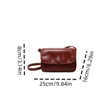 New Style Women's Bag, Korean Minority Retro Briefcase Design, Underarm, Single Shoulder Crossbody, Three-Use Texture, Warm And Smooth Display, Advanced Adaptation, Commuting, Multi-Scene, Foreign And Versatile - Multicolor - View 10