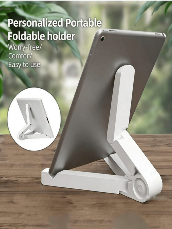 Portable Tablet/Phone Desktop Stand, Multi-Functional Universal Portable Stand, Slouchy Person Essential, Adjustable & Foldable, Creative Phone Stand, Desktop Stand, Stand, Portable Stand, Small & Cute Stand, Stable Multi-Angle Slouchy Stand, Universal Mobile Device Stand, Desktop Organizer, Phone & Phone Accessories, Multiple Styles Available, Great Gift