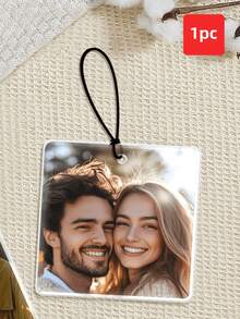 1-4 buc Pandantiv acrilic personalizat - Decorațiune personalizată pentru oglinda retrovizoare auto cu fotografie, Ornament acrilic dreptunghiular suspendat cu frânghie neagră, Decor auto interior și exterior, Cadou acrilic colorat de înaltă calitate pentru cupluri, Perfect pentru iubit, iubită, îndrăgostiți, familie, prieteni, Ideal pentru Ziua Îndrăgostiților, Zi de naștere, Aniversare, Logodnă, Comemorare nuntă - Multicolor - Vizualizare 8