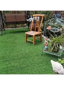 人造草坪，易于维护，高品质合成草坪，适用于室内/室外花园、游乐场装饰、宠物友好、阳台和庭院。 - 綠色 - 查看 10