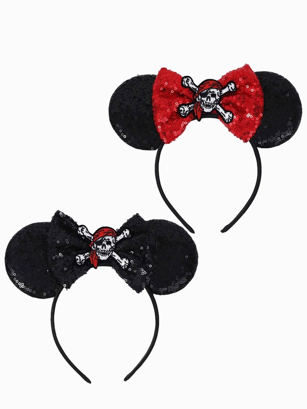 1pc Cute Cartoon  Ears, Cartoon  Ears, Glitter Mouse Ears Headband, Shiny Sequin Festival Party Costume Accessory, Suitable For Student Parties, Masquerades, Cosplay, Theme Parks