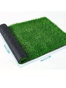 人造草坪，易于维护，高品质合成草坪，适用于室内/室外花园、游乐场装饰、宠物友好、阳台和庭院。 - 綠色 - 查看 13