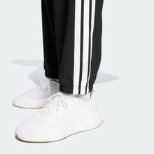 Quần jogger kẻ sọc tối giản Adidas ESSENTIALS, unisex, màu đen - màu đen - Xem 4