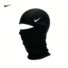Nike Lightweight Windproof Breathable Black Cap Nike Pro Therma-Fit Windproof Warm Quick-Dry Cycling Balaclava Beanie, NHK63-058 - 黑色 - 查看 2