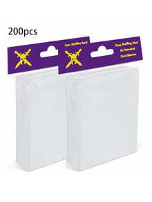 100/200/300/500/600/1000张透明卡套，适用于收藏游戏卡、硬卡套、集换式卡牌、棒球卡、万智牌、体育卡等。 - 透明卡膜 - 查看 17