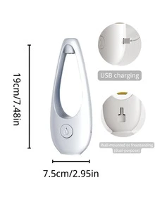 USB Powered Essential Oil Diffuser - Mini Aroma Diffuser, 5 Adjustable Mist Levels, Portable Aromatherapy Diffuser For Home And Office, Strong Mist Function - Multicolor - View 9