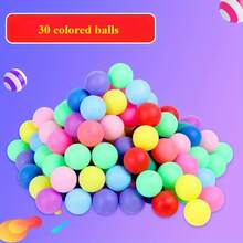 1 Bộ trò chơi bóng lắc, hộp bóng lắc, đạo cụ trò chơi gia đình vui nhộn, trò chơi trong nhà và ngoài trời, thích hợp cho tiệc cưới, kỷ niệm, sinh nhật, tiệc nghỉ hè, trang trí tiệc theo chủ đề (Bóng màu ngẫu nhiên) - Nhiều màu - Xem 10