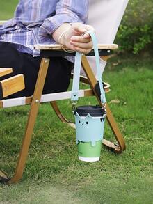 1 szt. Uroczy kociak ze sztucznej skóry, pokrowiec na kubek do herbaty i mleka, podróżny, antypoślizgowy i termoizolacyjny, odpowiedni do biura, domu lub użytku na zewnątrz - Wielokolorowe - Zobacz 7