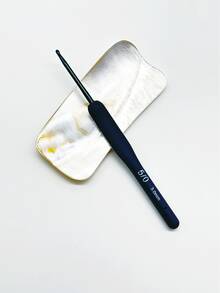 蓝色硅胶手柄钩针/DIY 手工针织工具钩针，蓝色软柄钩，尺寸 2.0/2.5/3.0/3.5/4.0/4.5/5.0/5.5/6.0 - 藏蓝色 - 查看 11