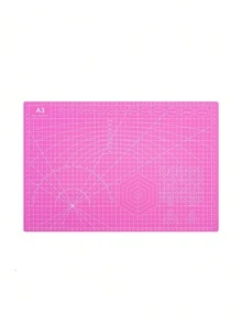 A3/A4/A5 Leather Cutting Mat, Self-Healing Rotary Blade Cutting Craft Mat, Soft Green Leather Craft Cutting Board
