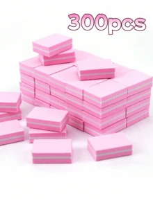 1/10/30/50/100/150/300/500pcs Mini Nail Buffer Blocks, Suitable For Acrylic & Natural Nails, 100/180 Grit Nail Polishing Blocks, Bulk Nail Buffers, Professional Manicure Nail Files, Nail Accessories - Nhiều màu - Xem 14