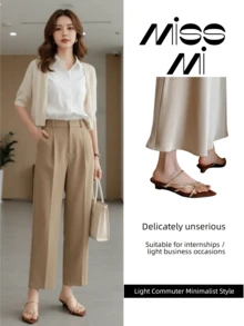 Pointed Toe French Style Wedge Heel Retro Sandals For Women, Unique Toe Strap Roman Sandals, Summer 2025 New Arrivals,Kitten Heels - Gold - View 8