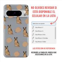 INSTACASE Funda Compatible con Goojle Picel Pastor Aleman Patrón Perritos Carcasa Para Mujer, Case Antigolpes TPU. - transparente - Ver 5