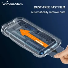 4 Packs Oleophobic Screen Protector Compatible With IPhone 16 Pro Max/17 Series/15-11/X, Dust-Free One-Click Installation, Shatter-Proof With Tool Screen Protection Essentials, Applicable To Daily Shield, Office, Home Daily Shield Office Home Phone Screen Protector Phone Accessories Waterproof Shockproof Anti-Fall Scratch Resistant - Clear - View 5