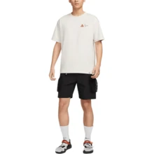Nike ACG DRI-FIT SS25 时尚百搭运动休闲短袖T恤，男款，米色 - 白色 - 查看 5