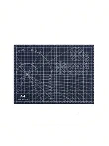 A3/A4/A5 Leather Cutting Mat, Self-Healing Rotary Blade Cutting Craft Mat, Soft Green Leather Craft Cutting Board