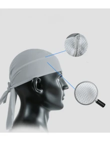 1/3pcs Unisex Quick-Dry Mesh Pirate Hat, Sun Protection Motorcycle Riding Cap, Pirate Headscarf, Suitable For Cycling, Outdoor Sports, Running, Hiking - Multicolor - View 6