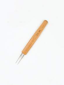 0,5-3,0 mm Ganchillo de bambú carbonizado, 1 pieza (para tejer muñecas, bolsos, trenzas, etc. Tamaños disponibles: 0,5/0,75/1,0/1,25/1,5/1,75/2,0/2,25/2,5/2,75/3,0/0,5 de doble punta/0,75 de doble punta/0,5 de triple punta/0,75 de triple punta) - Bronce - Ver 8