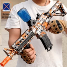 M416/M4A1 电动水弹枪 - 自动户外玩具，适合团队活动 - 生日、复活节、万圣节和感恩节的完美礼物（不含子弹） - 彩色 - 查看 2