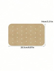 Giấy nến hình chữ nhật; Giấy silicon; Giấy chống dầu mỡ; Giấy nướng; Giấy hấp; Giấy Kraft nâu dày chống dầu; Giấy nướng chống dầu; Giấy thấm hút; Giấy lót pizza dày màu gỗ tự nhiên; Giấy nướng thịt, gà rán, khay ăn nhẹ. - gừng - Xem 8