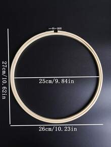 1 khung kim loại bạc có thể điều chỉnh, kích thước có sẵn: 9cm/11cm/14cm/16cm/19cm/21cm/24cm/26cm/31cm, dành cho khung thêu tre, khung trưng bày tre, vòng treo tre tự làm, vòng đôi Dream Catcher - Màu be - Xem 16