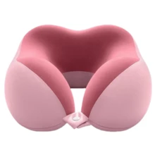 Ergonomic U-Shaped Neck Pillow With Storage Bag - Memory Foam Travel Pillow, Slow Rebound Technology, Machine Washable Cover, Lightweight And Portable, Ideal For Airplane, Office And Home Use - Supports Neck And Head, Perfect For Resting, Reading And Video Watching - Available In Multiple Colors, Comfortable Support Travel Pillow - Multicolor - View 19