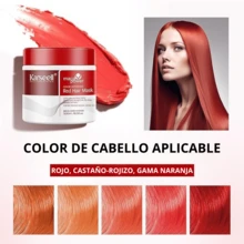 KARSEELL Intense Red Pigment Hair Mask To Revive Dull Red Tones And Enhance Copper, Mahogany, And Orange Highlights. Professional Treatment That Provides Deep Nourishment, Spectacular Shine, And Silky Softness. High-Purity Pigment For A Uniform And Long-Lasting Result. Ideal For Maintaining Color Between Salon Visits. Creamy, Easy-To-Apply Texture That Improves Manageability. Controls Frizz. Reduces Dryness And Strengthens Hair Fibers Damaged By Dyes, Straighteners, Or Bleaching. Adds Luminosity And Vitality To Colored Or Natural Hair, Leaving It Looser, Hydrated, And With A Vibrant, Wash-Resistant Red. Advanced Formula That Intensifies The Hue And Improves The Overall Appearance Of Hair For A Professional Finish At Home. 500ml - Coconut - 查看 6