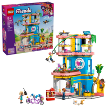 LEGO Friends Heartlake City Friends Club House Building Toy For Girls & Boys - Pretend Play Set For Kids, Ages 8+ - W/5 Minidolls, 3 Toy Animals, & Accessories - Gift Idea For Birthdays - 42689