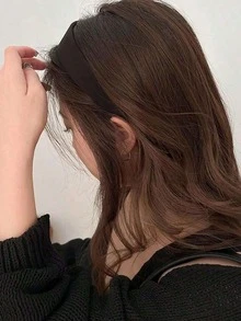 4pcs 38cm/14.96in Circumference Women's Vintage Elegant Solid Color Headbands, Fashion Versatile Hair Accessories Suitable For Daily Wear, Washing Face, Makeup, Outfit Matching ,Head Piece - 彩色 - 查看 6