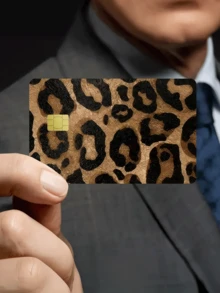 1pc/4pcs Creative Pattern Credit Card Stickers, Fingerprint & Scratch Resistant, Ultra-Thin Waterproof, Suitable For Debit Cards, Transit Cards And Credit Cards, Special Stickers, Back To School, School Supplies - Multicolor - View 6