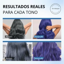 KARSEELL Intense Blue Pigment Hair Mask To Enhance Cool Tones, Neutralize Dull Shades, And Neutralize Warm Highlights. Professional Treatment That Adds Shine, Luminosity, And Softness. High-Purity Pigment For Uniform And Long-Lasting Results. Ideal For Blue, Black, Blue, Cool Brown, Or Color-Fading Hair. Creamy, Easy-To-Apply Formula That Moisturizes, Nourishes, Controls Frizz, And Improves Manageability, Leaving Hair Looser, Healthier, And With A Deep, Wash-Resistant Blue Tone. 500ml - Coconut - 查看 6