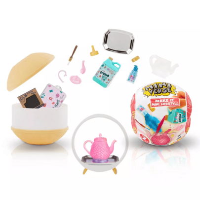 L.O.L.SURPRISE! MGA's Miniverse Make It Mini Lifestyle Series 2 (1 Pack) Mini Collectibles, Mystery Blind Packaging, DIY, Crafts, Resin Play, Replica Items, Molds, Teapots, Teacups, Candles, Vase Collectors, 8+