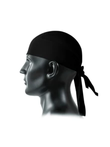 1/3pcs Unisex Quick-Dry Mesh Pirate Hat, Sun Protection Motorcycle Riding Cap, Pirate Headscarf, Suitable For Cycling, Outdoor Sports, Running, Hiking - Multicolor - View 3