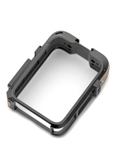 Skyddsram i aluminiumlegering med snabbkoppling, magnetiskt skyddsfodral i basmetall, kompatibel med OSMO 360 panoramakamera, förbättrad värmeavledning, kompatibel med stativ, tillbehör för panoramafotografering, flera färger tillgängliga