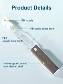 15ml Scratch-Free Screen Cleaning Liquid With Ultra-Fine Fiber Cleaning Cloth, Suitable For All Smartphones, Laptops And Tablets Screens, Leaves No Residue. Portable Screen Cleaning Kit, Also Applicable For Car Displays, Smartphones And Tablets. - Nhiều màu - Xem 5