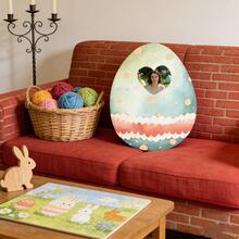 1个定制3D打印照片抱枕，100%涤纶面料，100%聚丙烯填充，可手洗，多用途，数码印花，多种尺寸可选 - 圣诞节和万圣节的理想礼物，定制照片抱枕，独特的个性化人像设计，适合生日、节日、周年纪念日、家居装饰、客厅、卧室、情人节、婚礼装饰、万圣节、圣诞节、感恩节等场合。 - 愛心蛋 - 查看 6