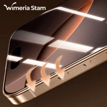 4 Packs Oleophobic Screen Protector Compatible With IPhone 16 Pro Max/17 Series/15-11/X, Dust-Free One-Click Installation, Shatter-Proof With Tool Screen Protection Essentials, Applicable To Daily Shield, Office, Home Daily Shield Office Home Phone Screen Protector Phone Accessories Waterproof Shockproof Anti-Fall Scratch Resistant - Clear - View 12