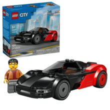 LEGO City EV Supercar Building Toy For Kids - Pretend Play Set For Boys & Girls, Ages 5+ - Sports Car Toy W/Driver Minifigure - Gift Idea For Birthdays - 60486