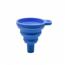 Engine Funnel Car Universal Silicone Liquid Funnel Washer Fluid Change Foldable Portable Auto Engine Oil Petrol Change Funnel - A - View 12