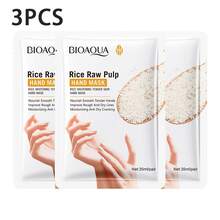 3/5 Pasang Masker Tangan Susu Beras untuk Mengelupas & Melembapkan, Elastis & Halus, Anti Kerut & Mengencangkan, Mengurangi Kerutan & Kulit Kusam pada Tangan, Menghilangkan & Mencegah Kapalan, Cocok Untuk Pria & Wanita, Perawatan Tangan Sehari-hari, Terutama Untuk Kulit Kering, Menua, dan Pecah-pecah - Putih - View 7